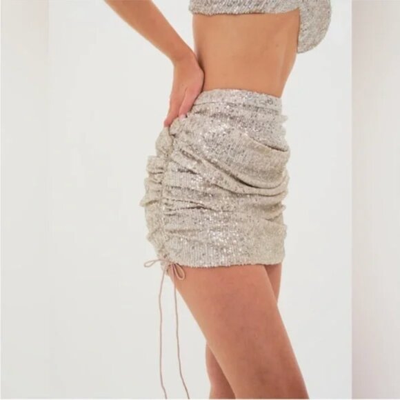 For Love & Lemons Candice Mini Skirt - Picture 5 of 6